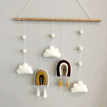 Load image into Gallery viewer, Nordic Style Cute Felt Clouds Wall Hanging Ornament