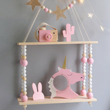 Load image into Gallery viewer, Decoration Wooden Shelf For Kids