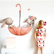 Load image into Gallery viewer, Cartoon Animal rabbit Wall Stickers