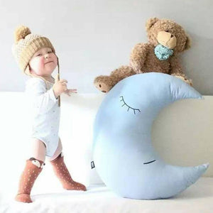 Moon Shape Baby Pillow Plush