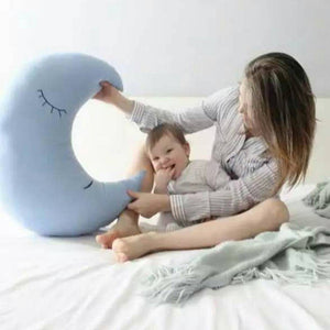 Moon Shape Baby Pillow Plush