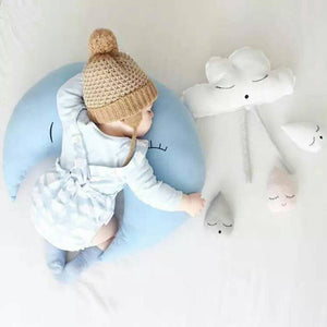 Moon Shape Baby Pillow Plush