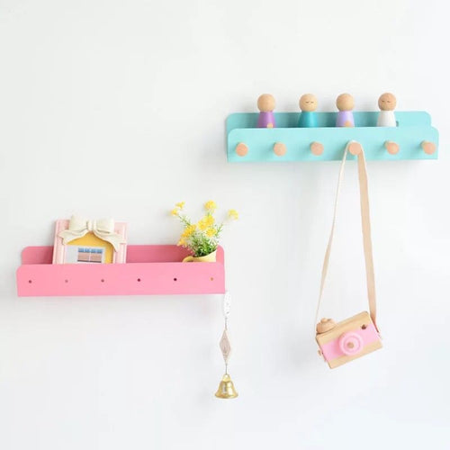 Nordic Rainbow Decorative Hooks for Children Room