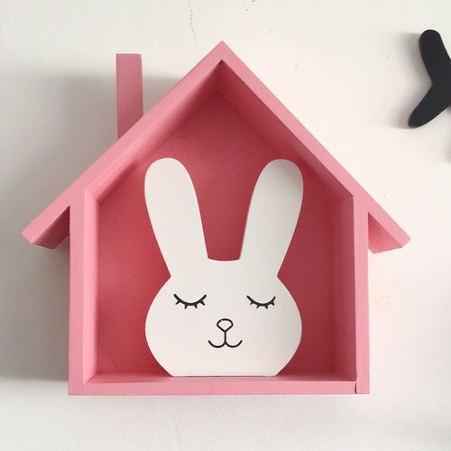 Wooden Bunny Television For Kids Room