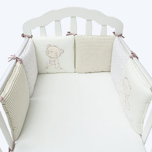 6 Pcs Cartoon Baby Bedding Set