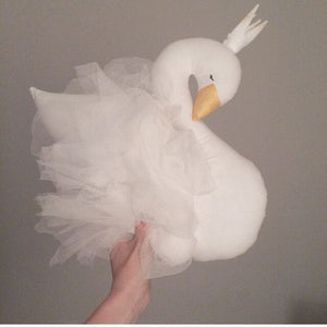 Swan Baby Pillow Crown