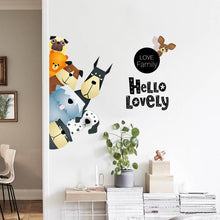 Load image into Gallery viewer, Lovely Dogs 3D Wall Sticker for Kids Room